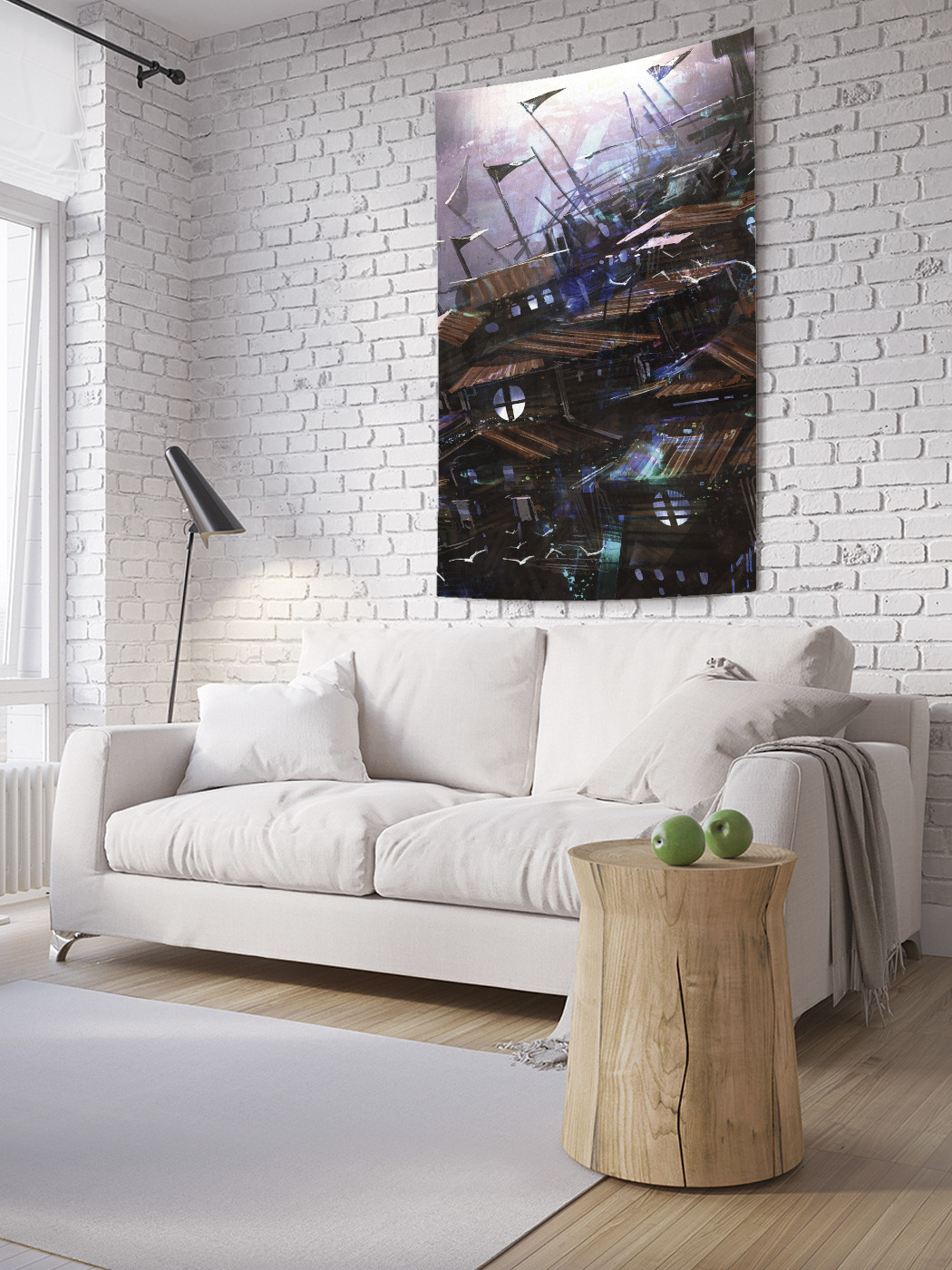 

Вертикальное фотопанно на стену JoyArty Город тысячи планет 100x150 см, Город тысячи планет