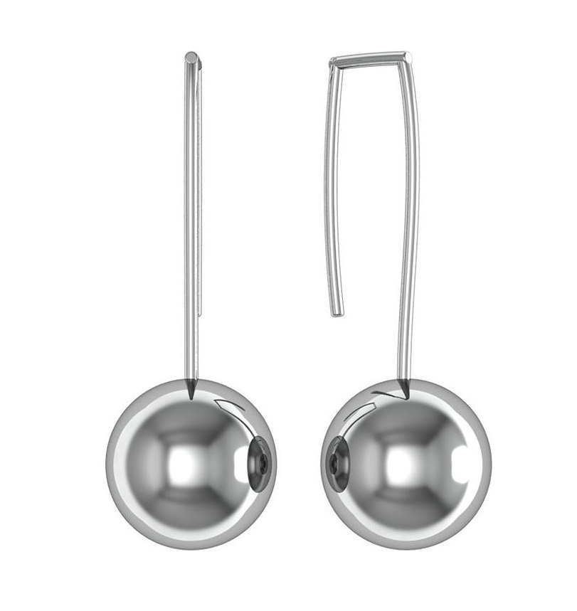 

Серьги из серебра ПРИВОЛЖСКИЙ ЮВЕЛИР 393833, 393833