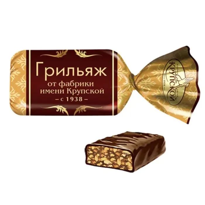 

Конфеты Грильяж Фабрика имени Крупской 1кг