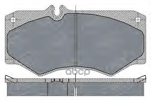 

Колод. Торм.Задн. Mercedes G-Modell(W463) 98-/07-/12-/T1 96- SCT арт. sp104, SP104