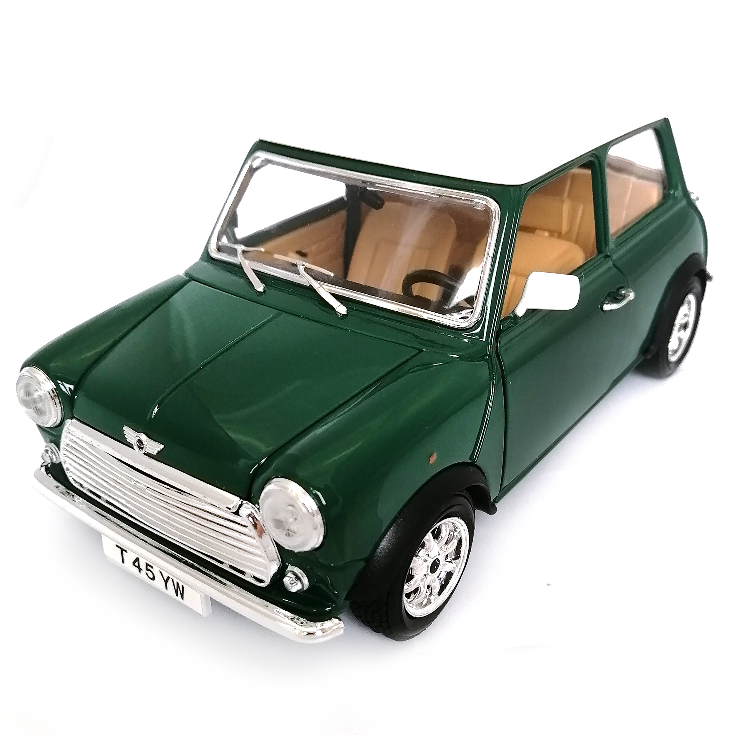 

Коллекционная модель автомобиля Bburago Mini Cooper 1969, масштаб 1:18, 18-12036, Зеленый;красный