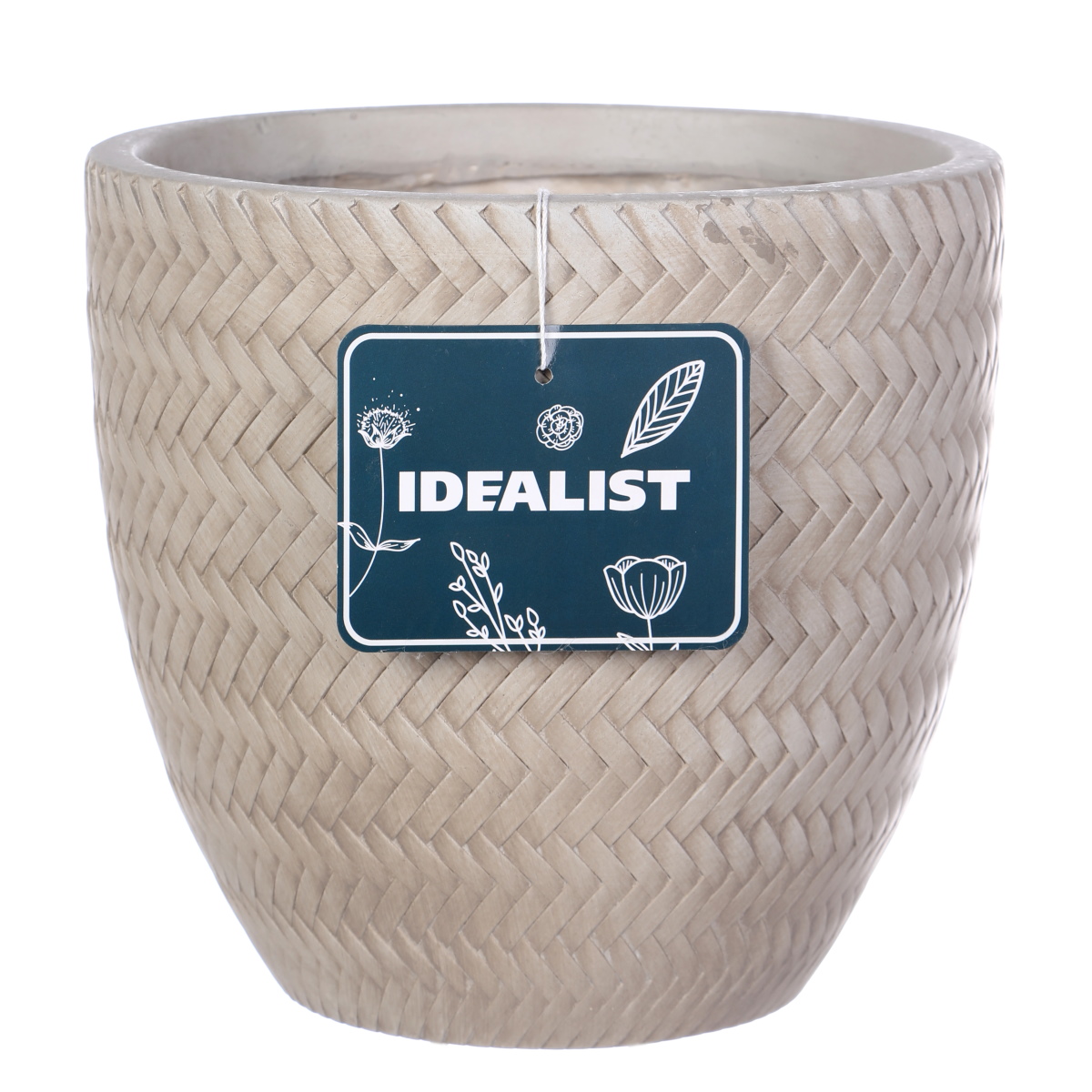 фото Настольное кашпо idealist lite плейт, д30 в28 см, 19.8 л.