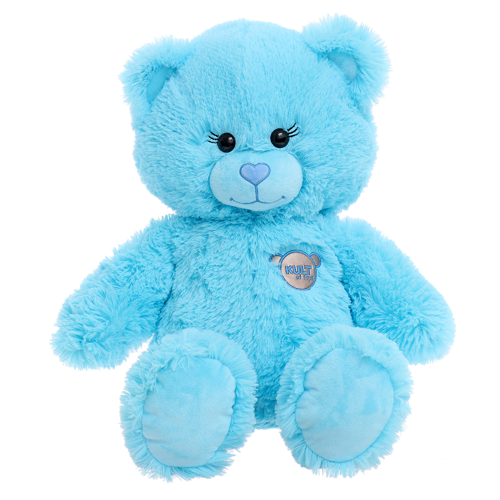 

Мягкая игрушка Kult of toys Медведь, голубой, 65 см, Медведь