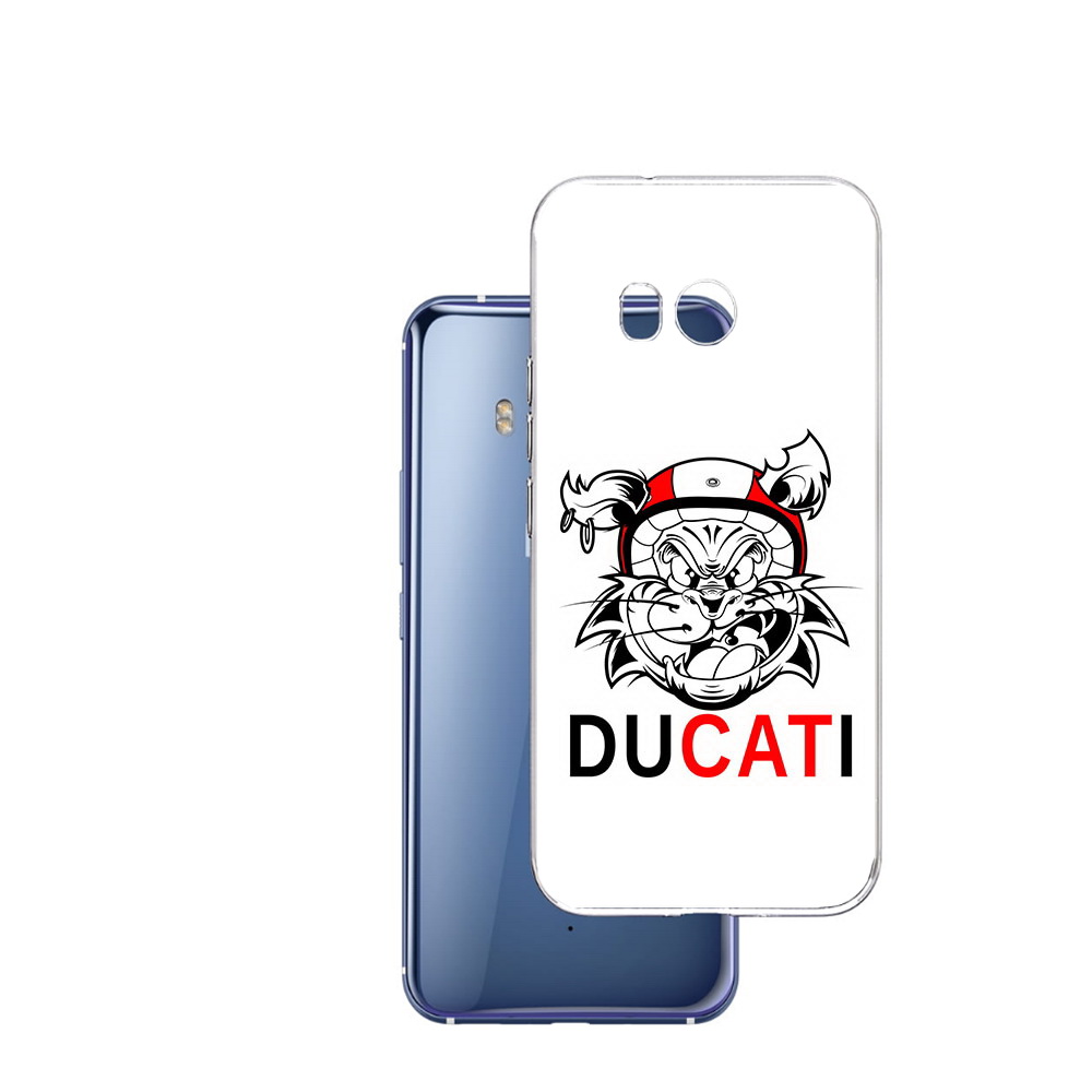 

Чехол MyPads Tocco для HTC U11 дукати, Прозрачный, Tocco