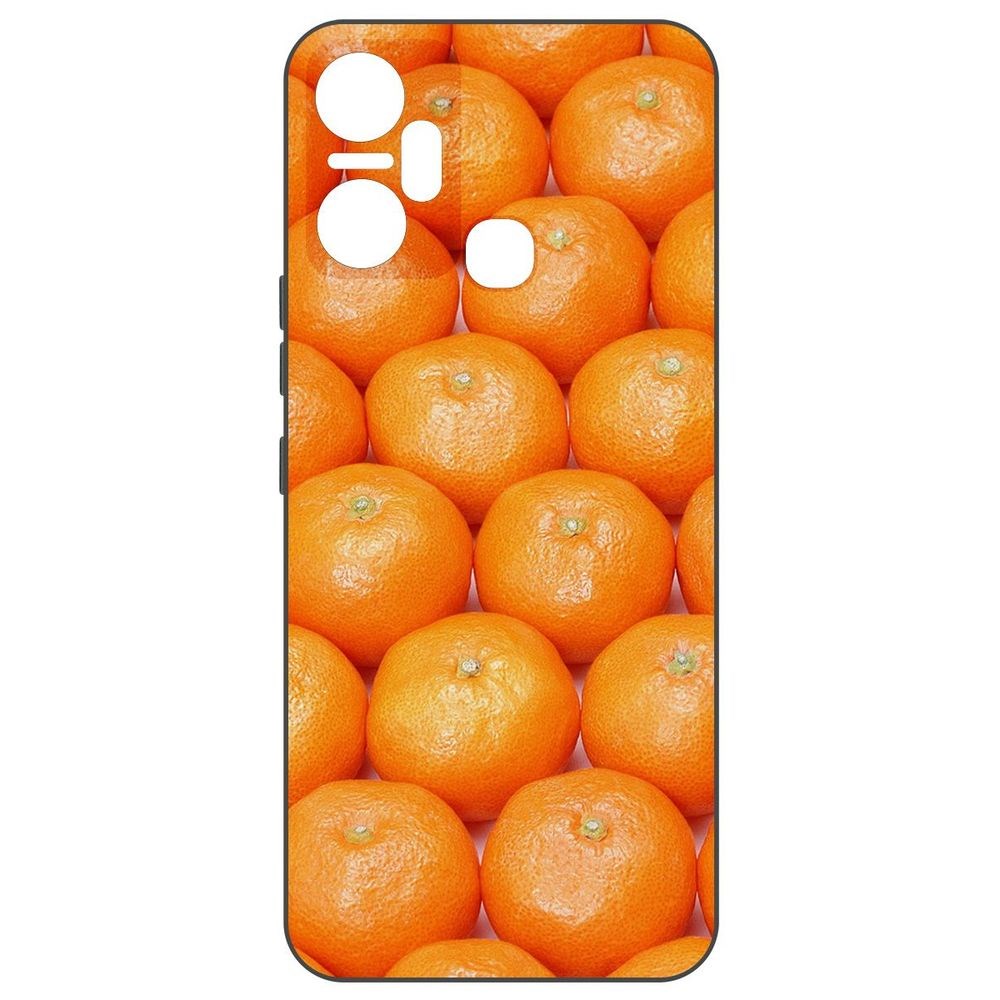 

Чехол-накладка Софт Мандаринки для Infinix Smart 6 Plus, Черный