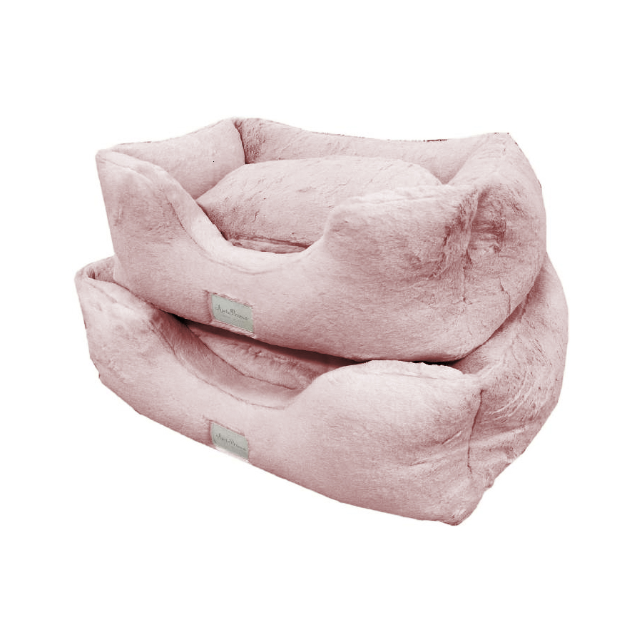 

Лежак для собак и кошек AntePrima Furry, розовый, 65x38x27см