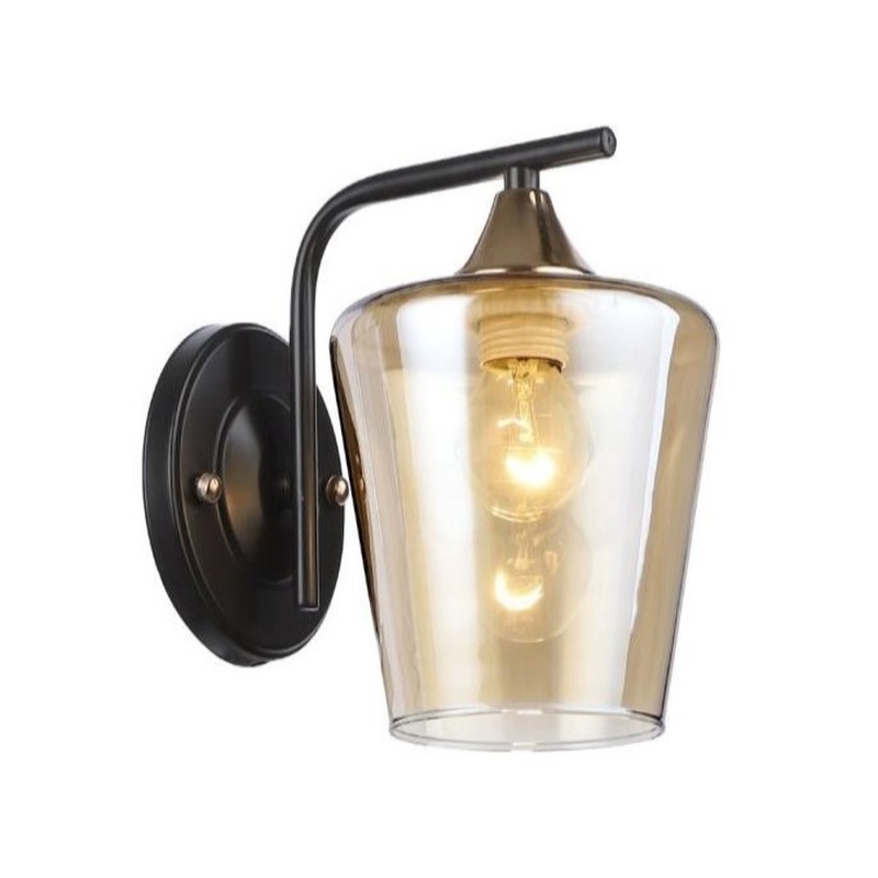 

Бра LVKsvet LVK N 4010/1W CF+FG L21W14H18 1хЕ27х60W, LVK N 4010