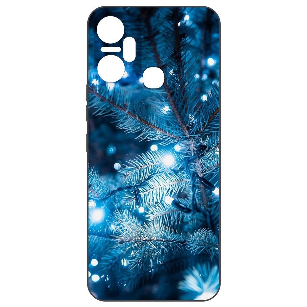 Чехол-накладка Софт Гирлянда для Infinix Smart 6 Plus