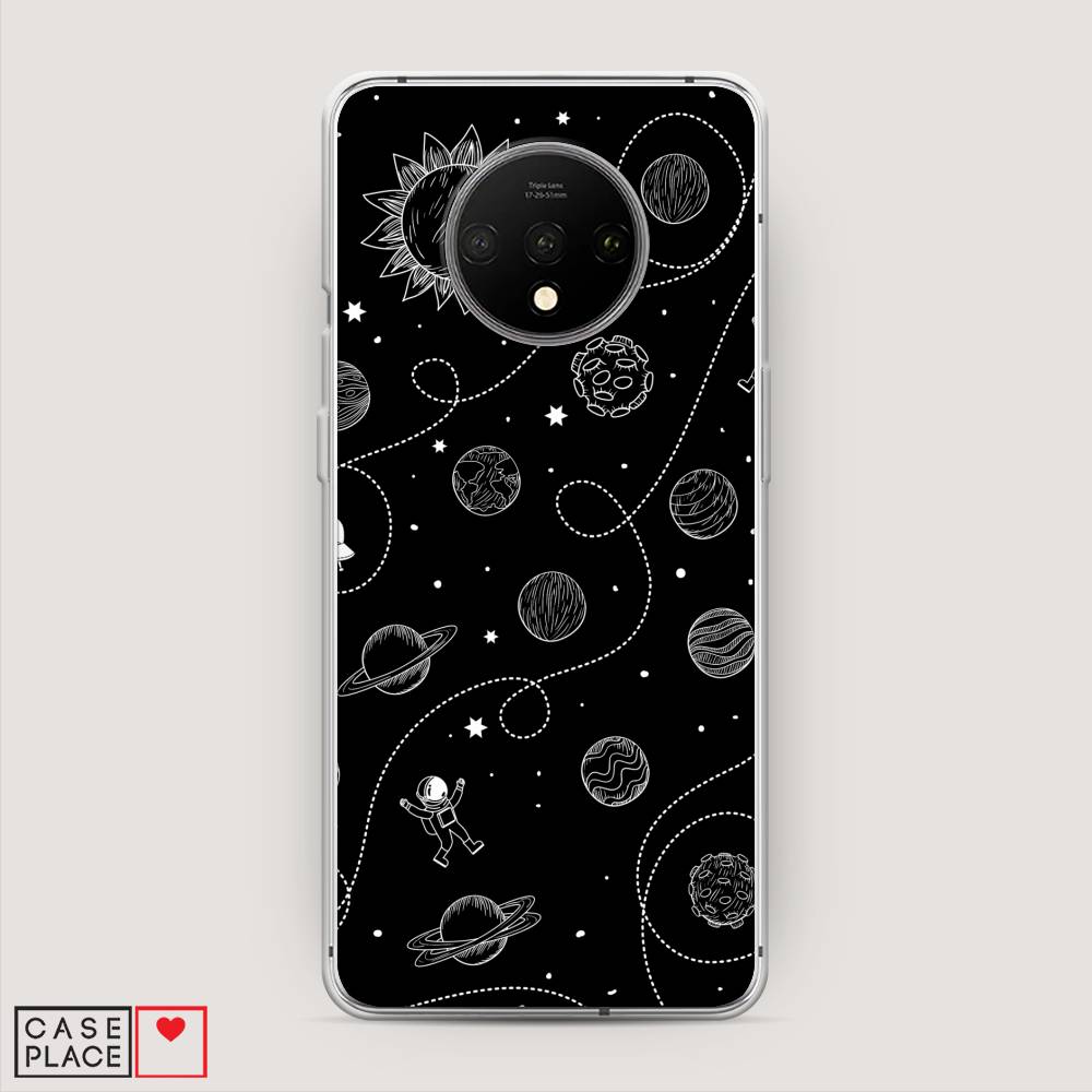 

Чехол Awog на OnePlus 7T / ВанПлас 7T "В невесомости", Бежевый, 150950-4
