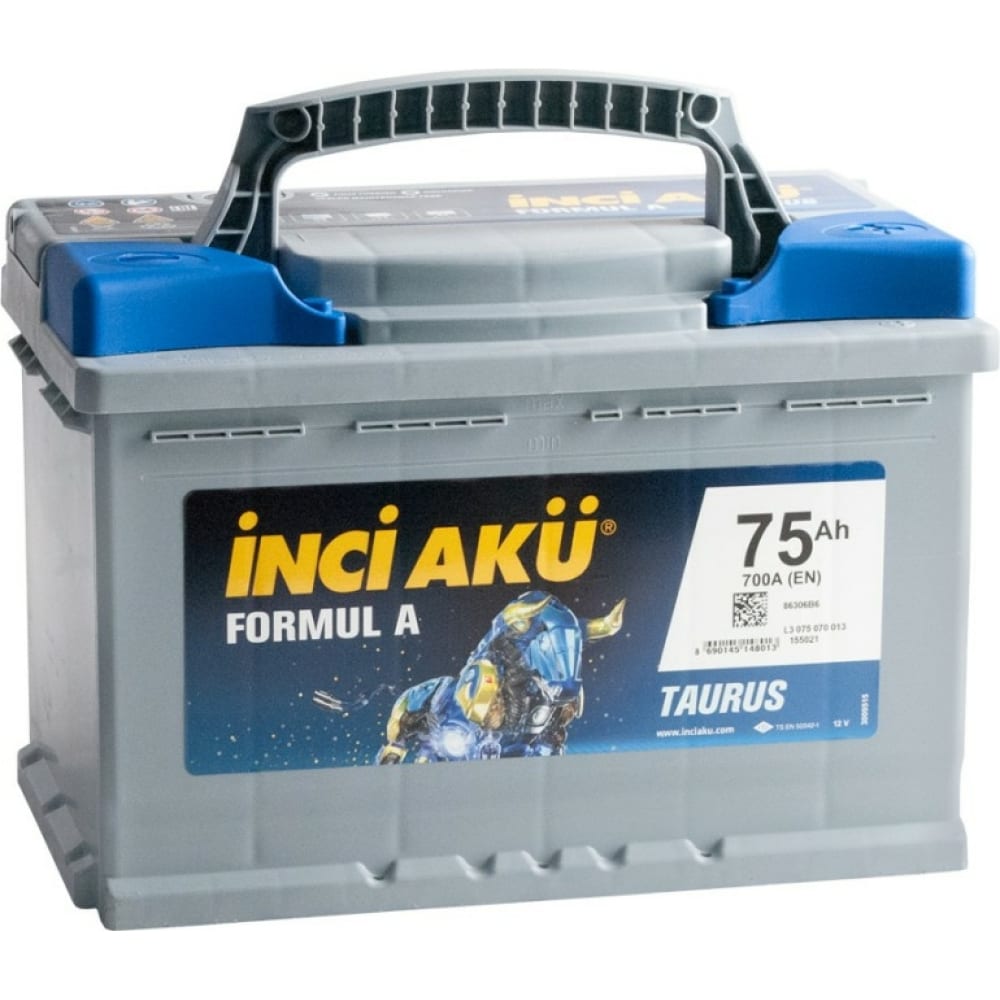 

INCI AKU Аккумулятор Formul A 75R 700A 278x175x190 4500