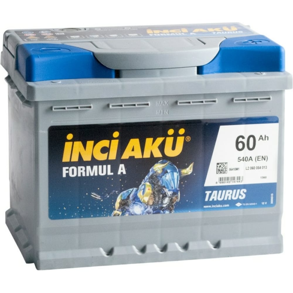 

INCI AKU Аккумулятор Formul A 60R 540A 242x175x190 450705