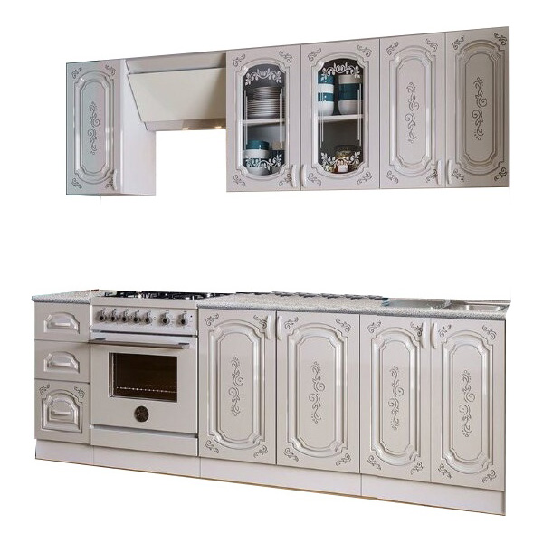 

Миф Кухня МДФ Лиза-2 1800, Лиза-2