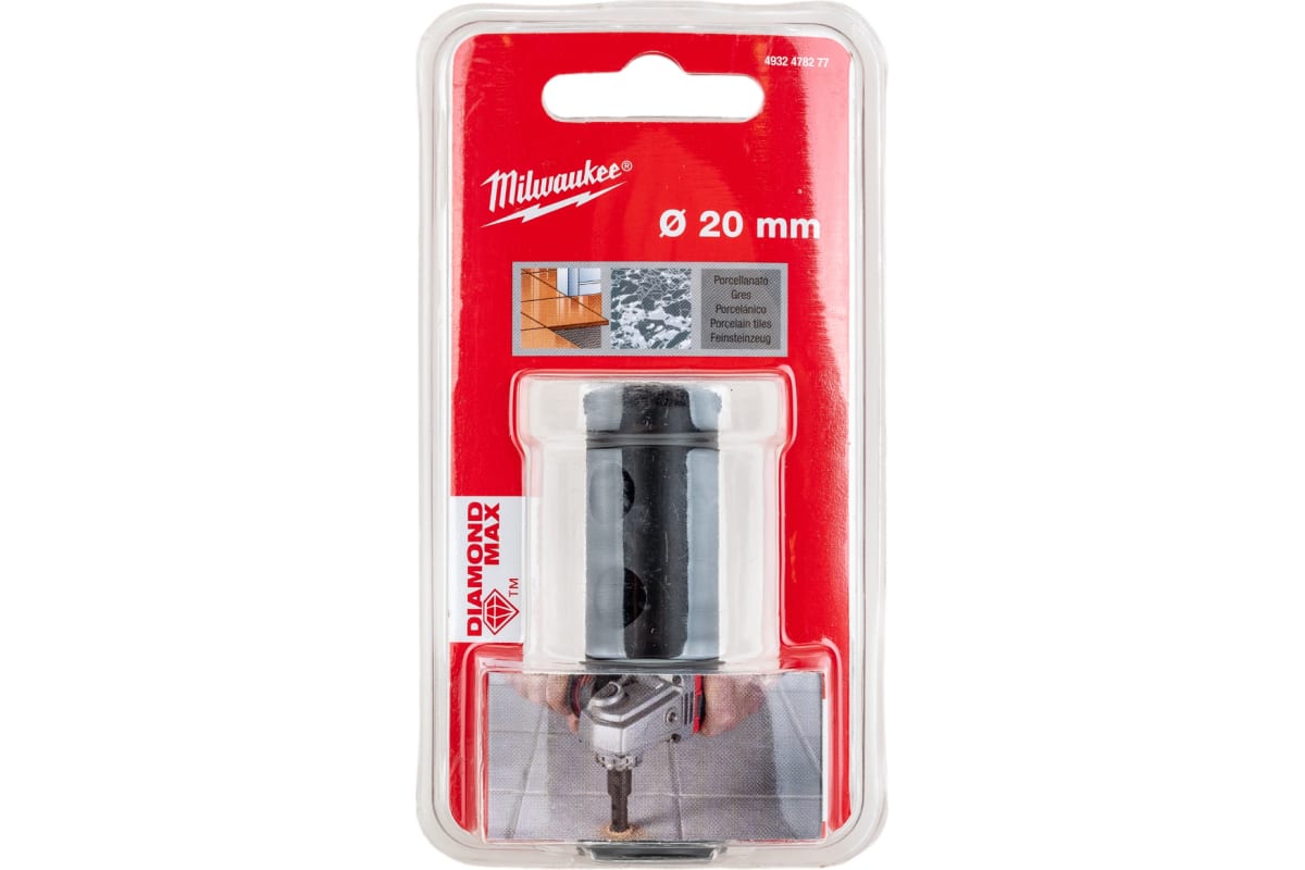 Алмазное корончатое сверло (мокрого и сухого сверления) Milwaukee Diamond Plus 4932478277