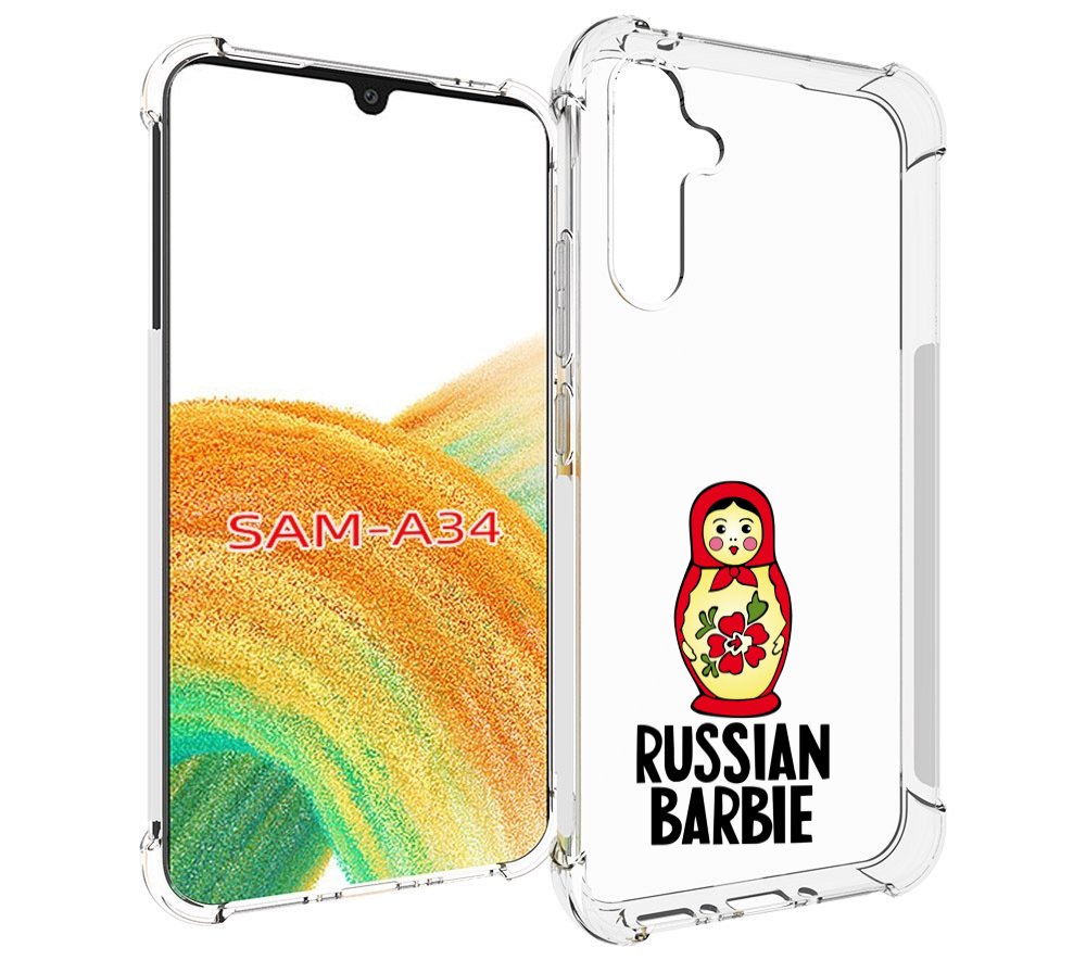 

Чехол MyPads матрешка для Samsung Galaxy A34, Tocco