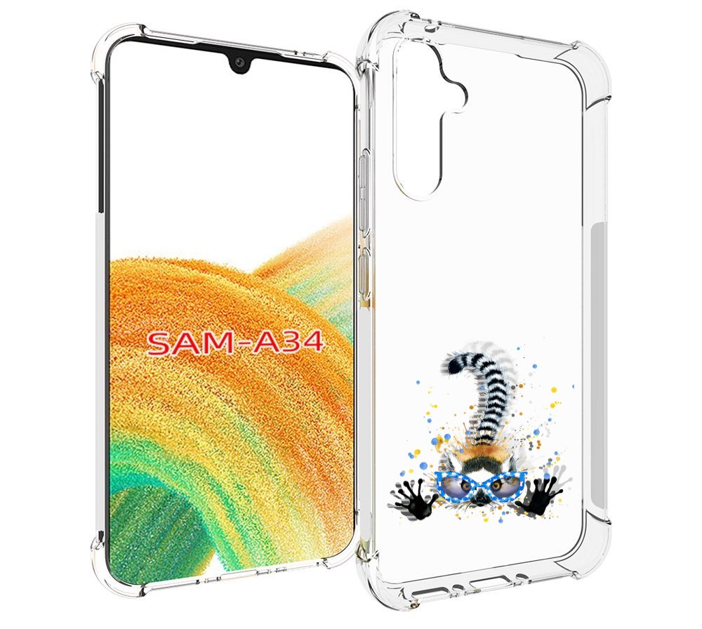 

Чехол MyPads лямур для Samsung Galaxy A34, Tocco