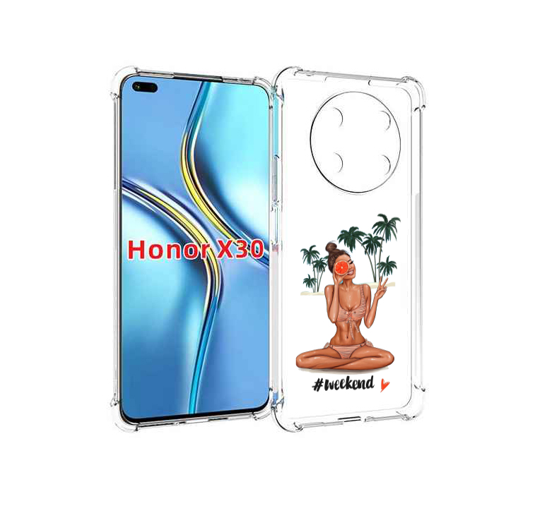 

Чехол MyPads Weekend для Honor X30 / Magic4 Lite 5G, Прозрачный, Tocco