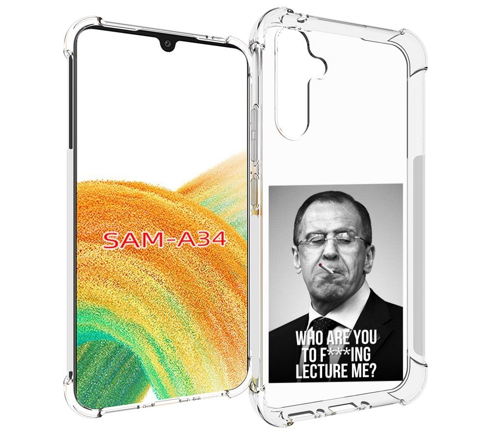

Чехол MyPads лавров для Samsung Galaxy A34, Tocco