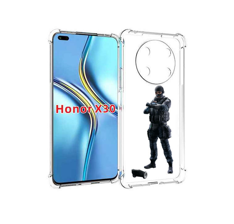 

Чехол MyPads Tom-Clancy's-Rainbow-Six-1 для Honor X30 / Magic4 Lite 5G, Прозрачный, Tocco