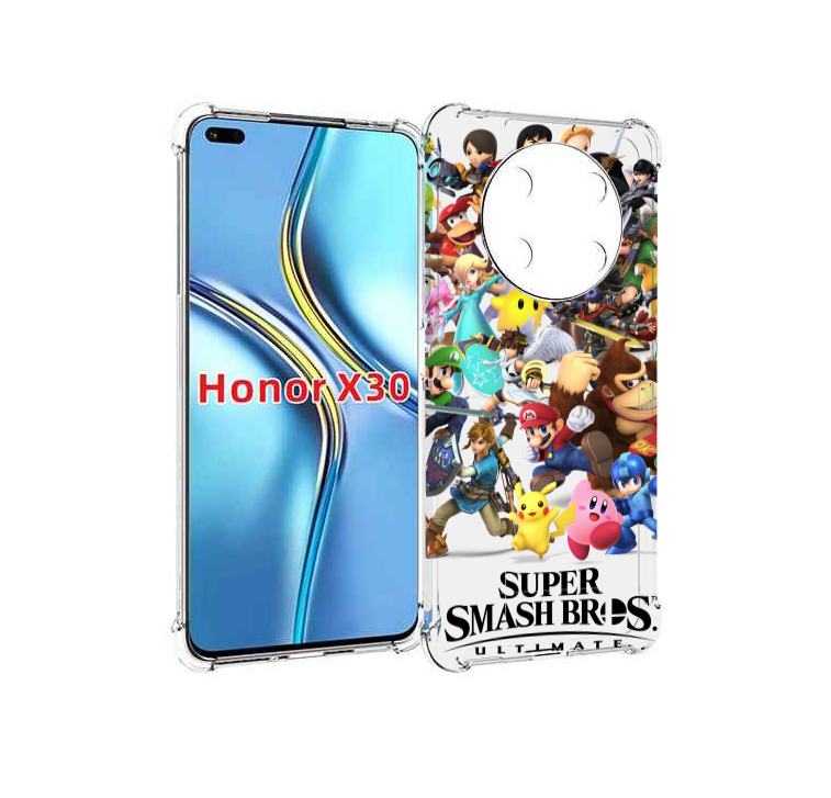

Чехол MyPads Super Smash Bros для Honor X30 / Magic4 Lite 5G, Прозрачный, Tocco