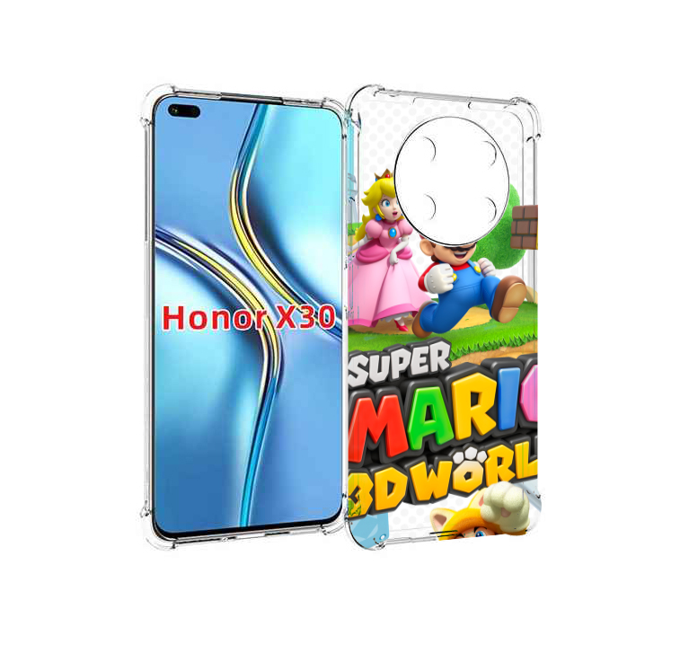 

Чехол MyPads Super Mario 3D World для Honor X30 / Magic4 Lite 5G, Прозрачный, Tocco