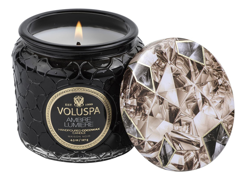 

Ароматическая свеча VOLUSPA Ambre Lumiere (амбрэ люмьер) 127г, 114934