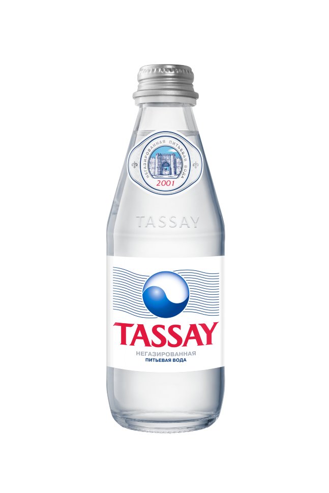 Вода питьевая Tassay природная негазированная, 12 шт х 0,25 л