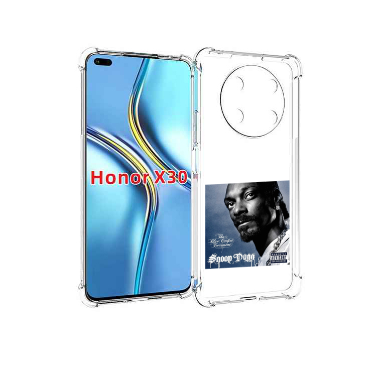 Чехол MyPads Snoop Dogg THA BLUE CARPET TREATMENT для Honor X30 / Magic4 Lite 5G