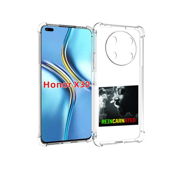 

Чехол MyPads Snoop Dogg REINCARNATED для Honor X30 / Magic4 Lite 5G, Прозрачный, Tocco