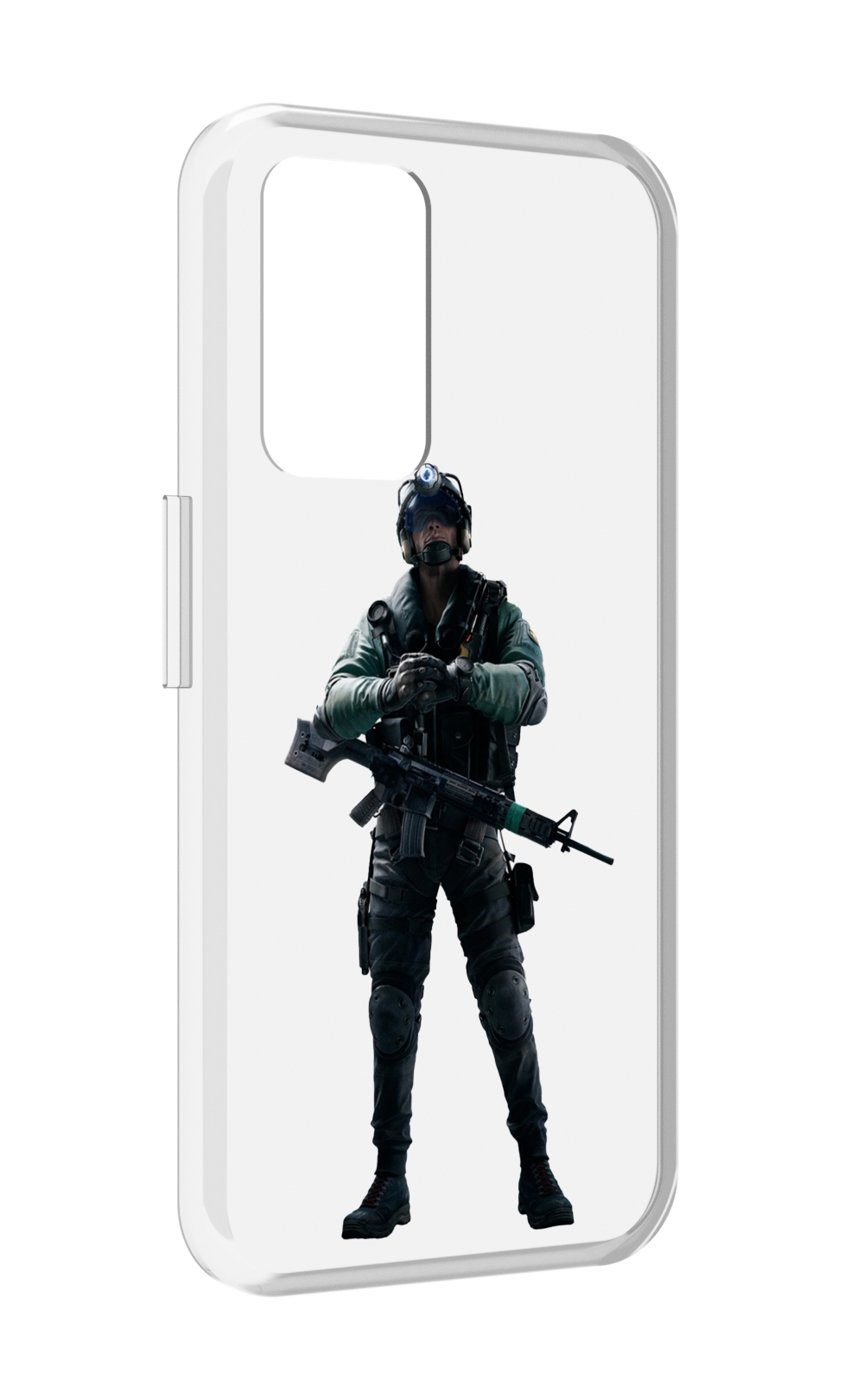 

Чехол MyPads Tom-Clancy's-Rainbow-Six-2 для Realme GT Neo3T, Прозрачный, Tocco