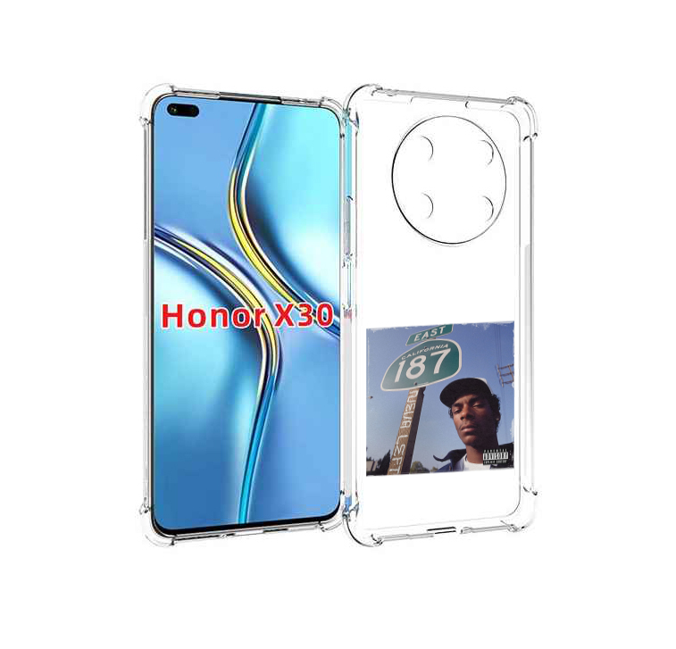 

Чехол MyPads Snoop Dogg NEVA LEFT для Honor X30 / Magic4 Lite 5G, Прозрачный, Tocco