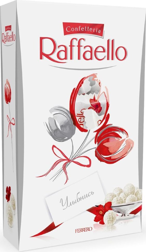 фото Конфеты raffaello с цельным миндальным орехом в кокосовой обсыпке, 20 шт х 70 г