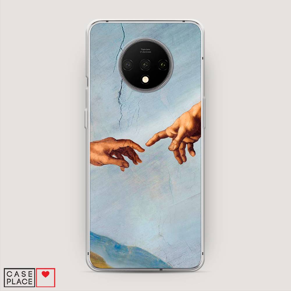 

Чехол Awog на OnePlus 7T / ВанПлас 7T "Сотворение Адама", Голубой;коричневый;серый, 150950-9