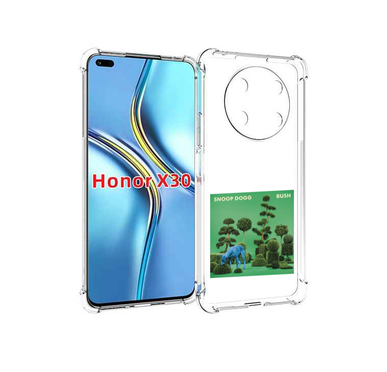 

Чехол MyPads Snoop Dogg BUSH для Honor X30 / Magic4 Lite 5G, Прозрачный, Tocco
