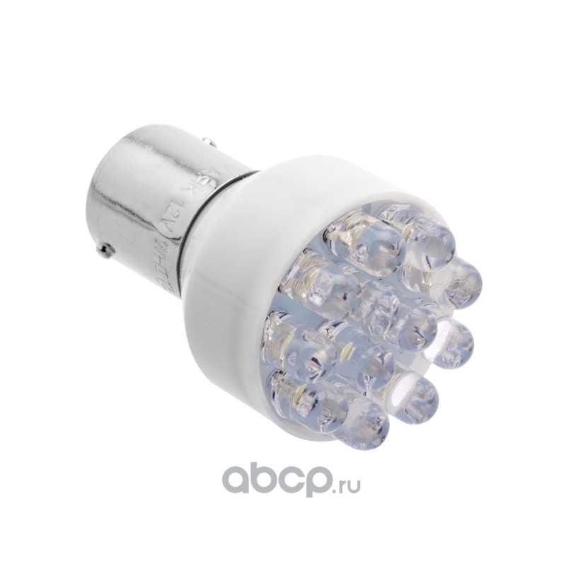 фото Лампа светодиодная 12v w21/5w 21/5w маяк 1 шт. картон 12t20/5-w/9led маяк 12t205w9led