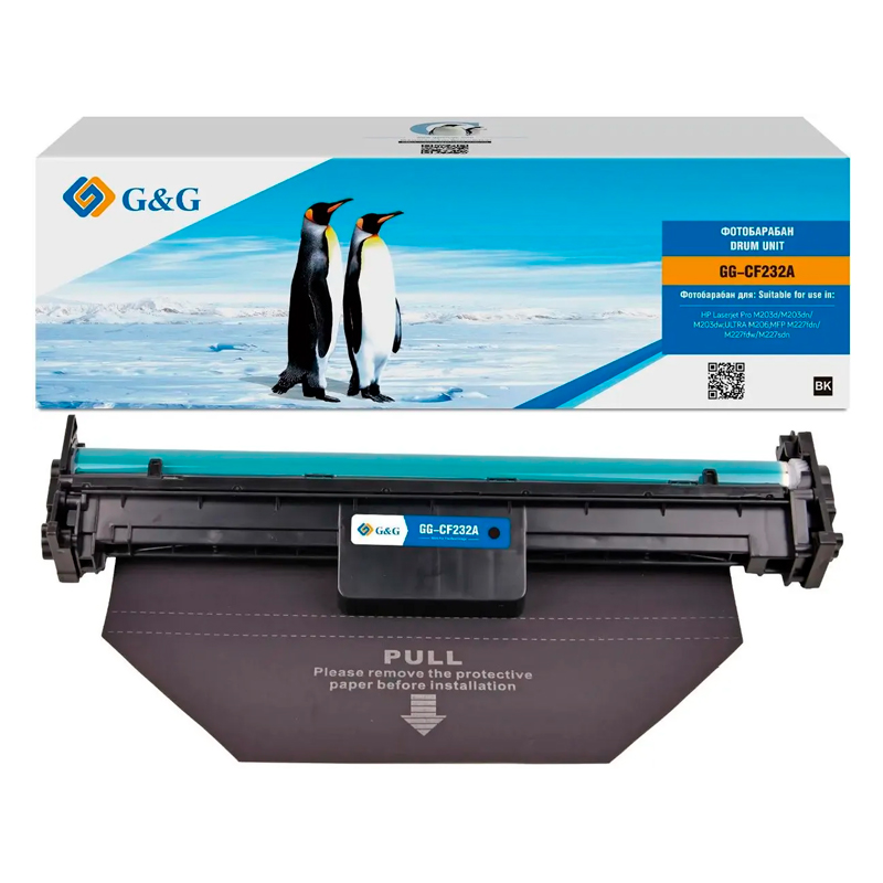 

Картридж для лазерного принтера G&G (GG-CF232A) черный, совместимый