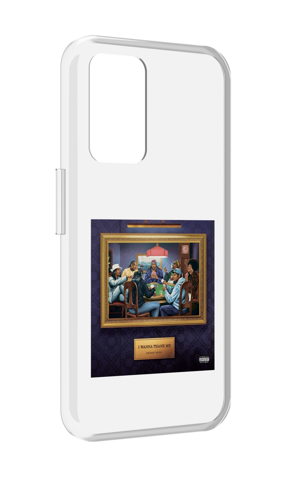 

Чехол MyPads Snoop Dogg WANNA THANK ME для Realme GT Neo3T, Прозрачный, Tocco