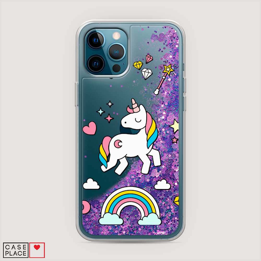 

Чехол Awog на Apple iPhone 12 Pro Max / Айфон 12 Pro Max "Принцесса единорог", Разноцветный, 12792-1