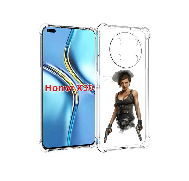 

Чехол MyPads Resident-Evil для Honor X30 / Magic4 Lite 5G, Прозрачный, Tocco