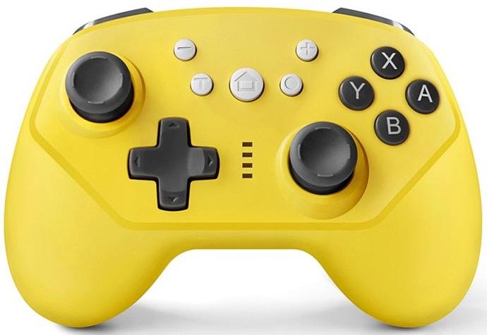 фото Беспроводной геймпад для nintendo switch/switch lite желтый (hsy-021 snd) (switch) cnd