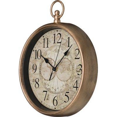 фото Часы настенные кварцевые "italian style" 31*25 см. античное золото lefard