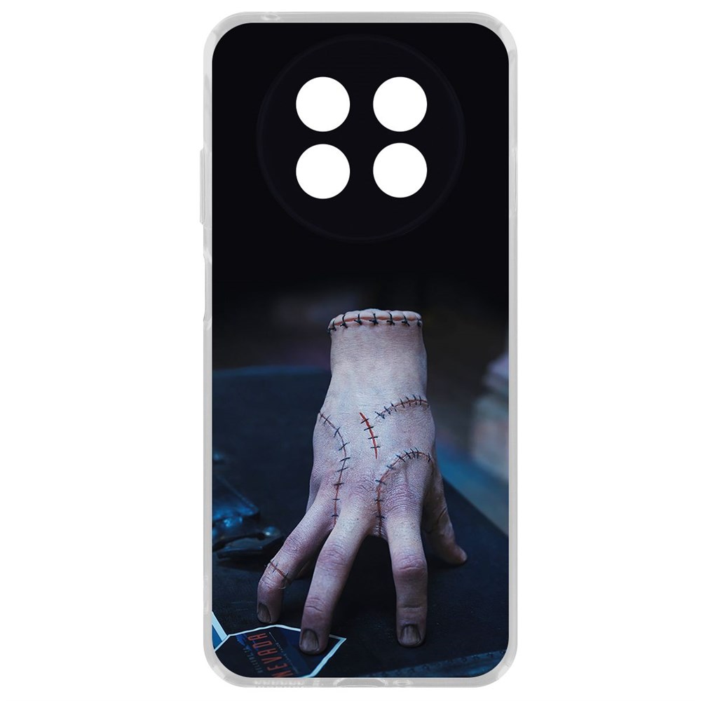 

Чехол-накладка Krutoff Clear Case Уэнсдей Аддамс - Вещь для Huawei Nova Y91, Прозрачный