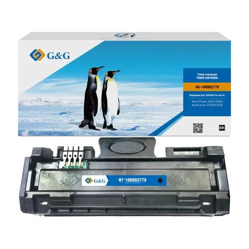 

Картридж для лазерного принтера G&G GG-106R02778 черный, GG-106R02778