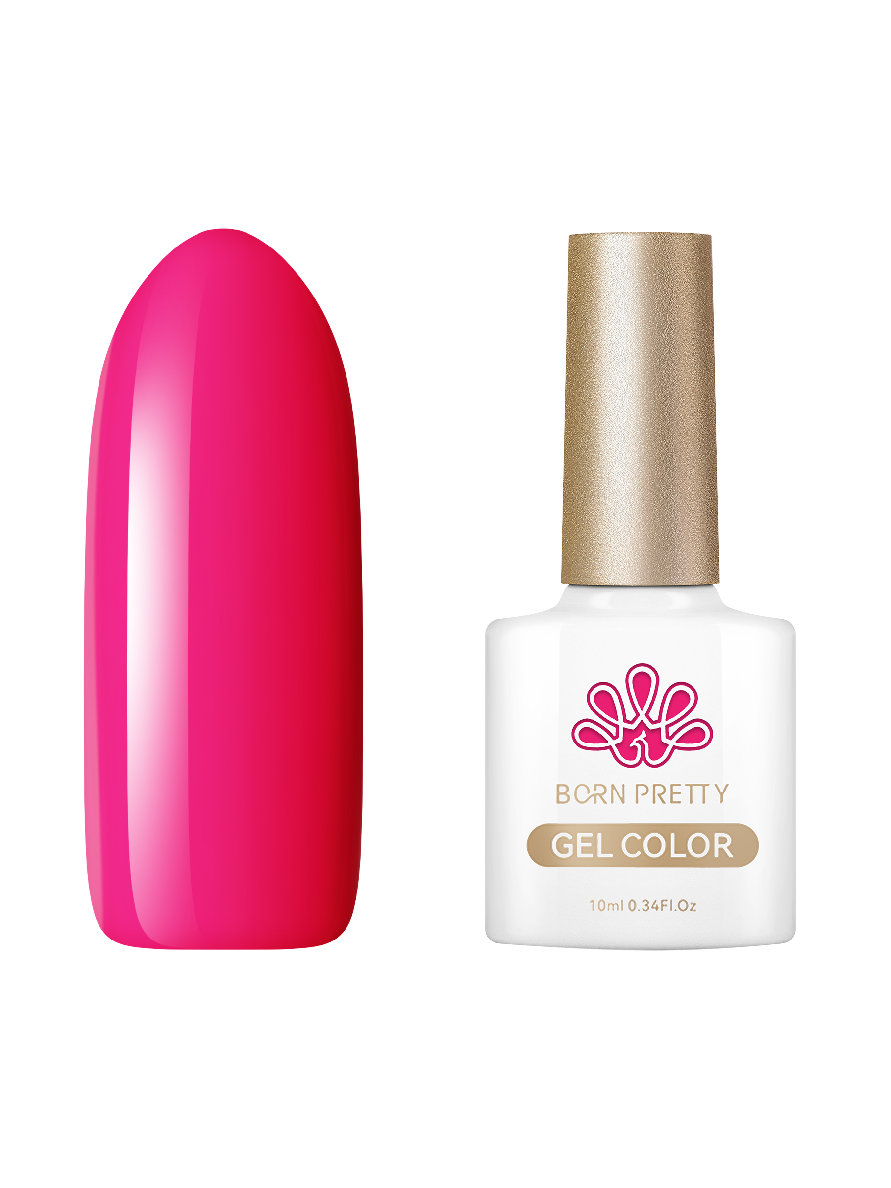 Гель-лак  для ногтей Born Pretty Color gel CG073 10 мл кисть born pretty 44914 10