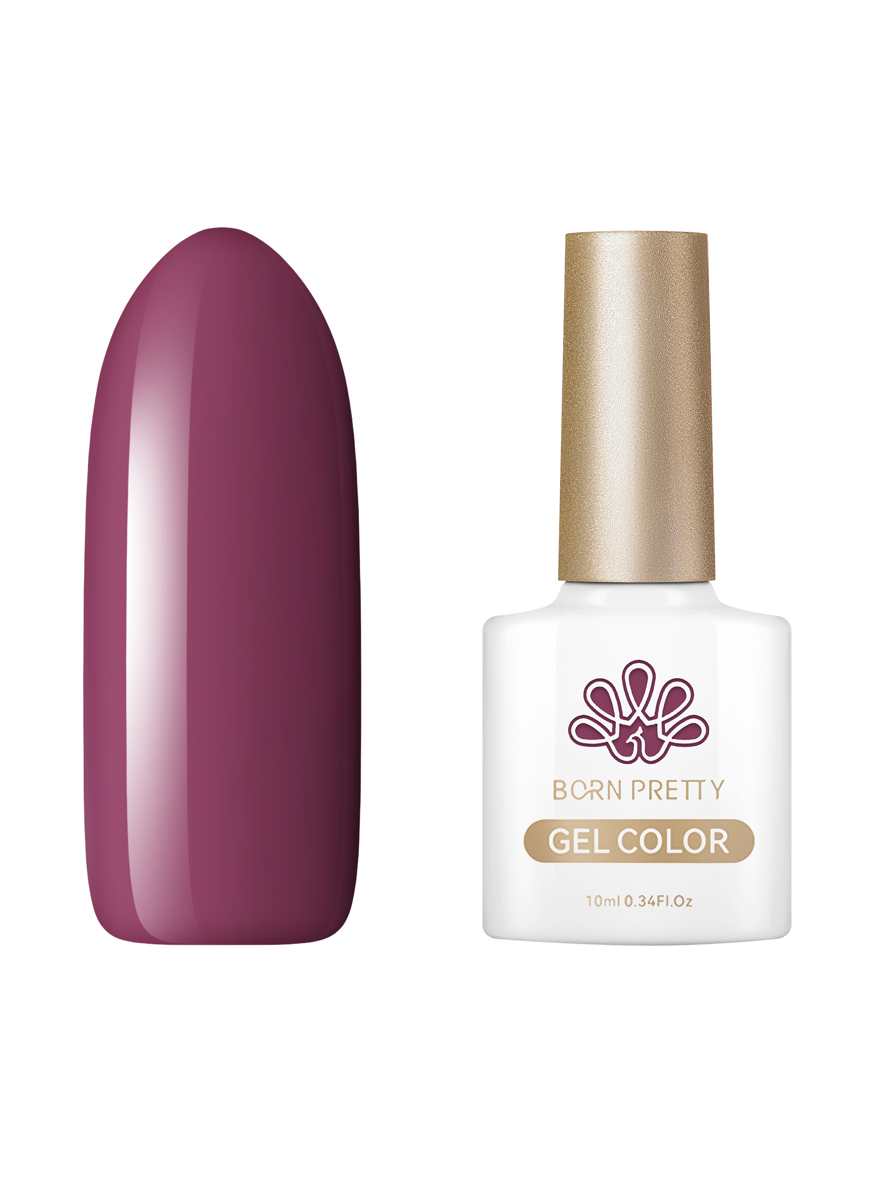 Гель-лак  для ногтей Born Pretty Color gel CG072 10 мл лупа классическая с нанесением 3х счастье d 6 см