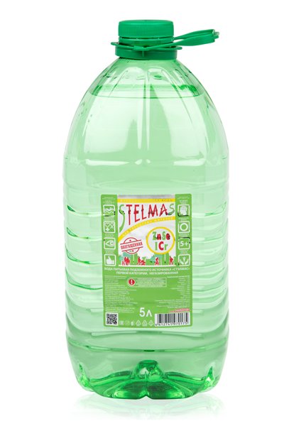 

Вода питьевая Stelmas негазированная, 2 шт х 5 л