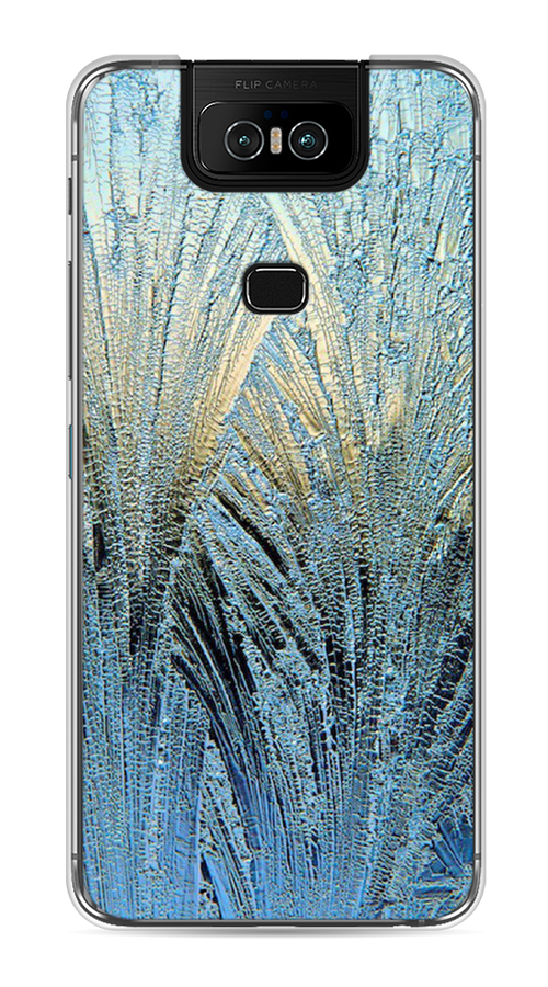 

Чехол Awog на Asus Zenfone 6 ZS630KL "Лёд", Голубой, 43950-4