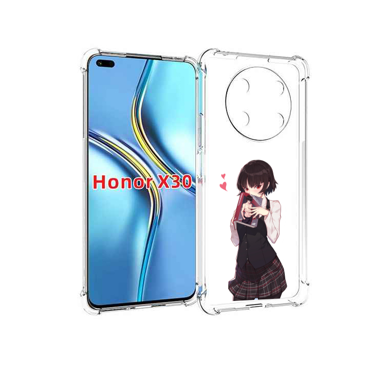 

Чехол MyPads Persona 5 - Makoto Niijima для Honor X30 / Magic4 Lite 5G, Прозрачный, Tocco