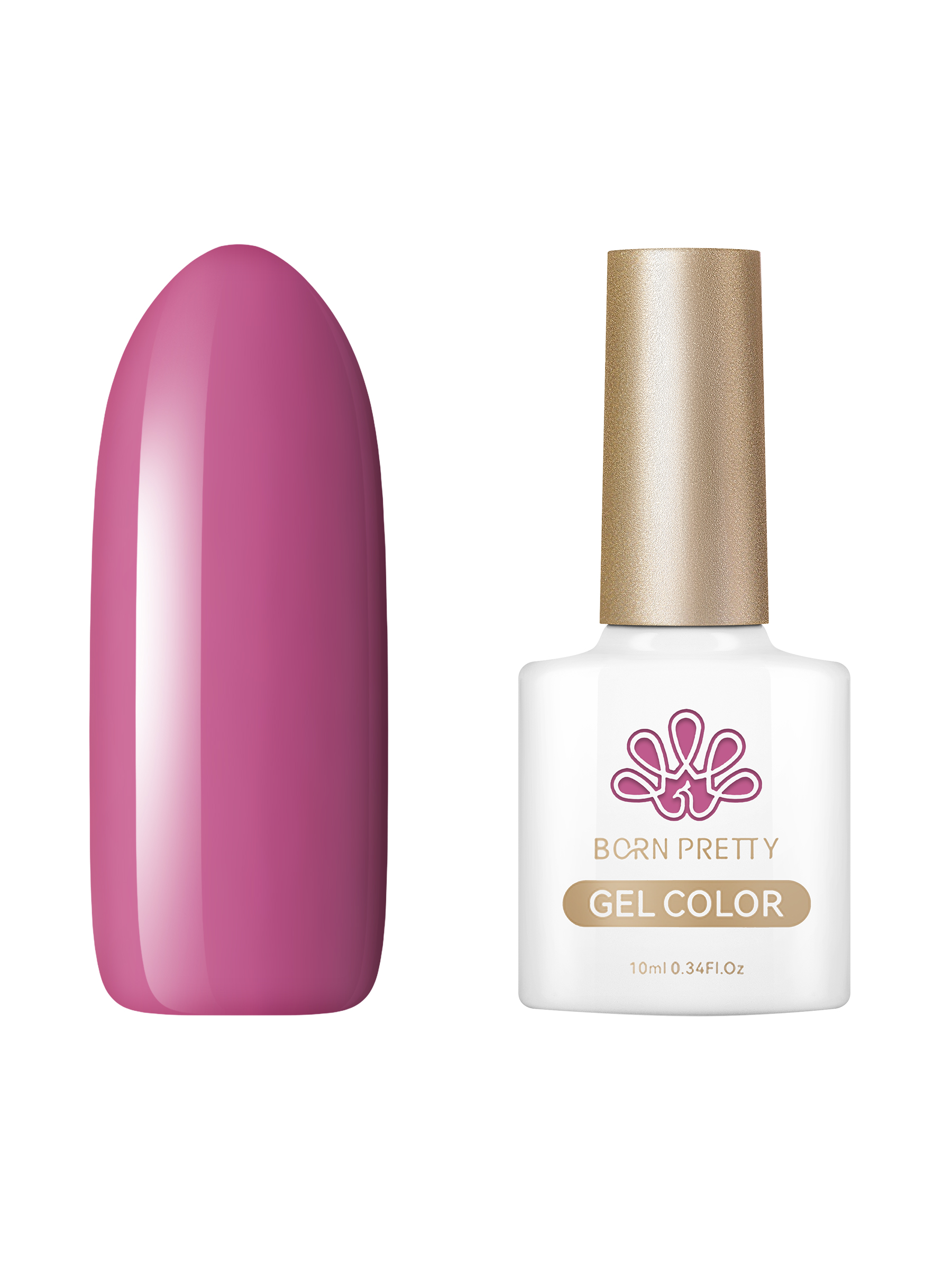 

Гель-лак для ногтей Born Pretty Color gel CG070 10 мл, Розовый, Color gel