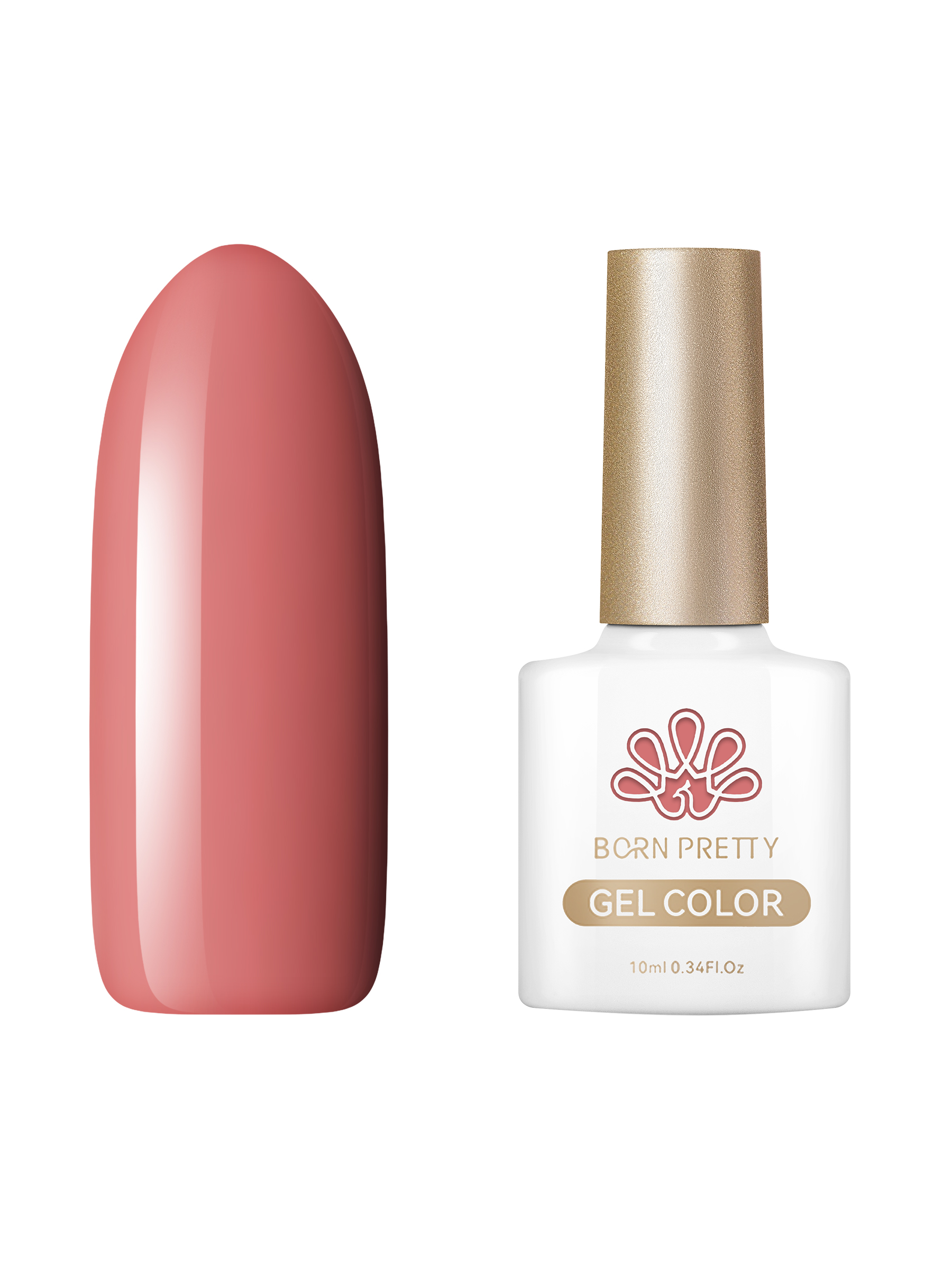 Гель-лак  для ногтей Born Pretty Color gel CG069 10 мл кисть born pretty 44914 10