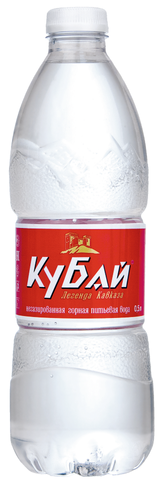 

Вода минеральная Кубай питьевая негазированная, 12 шт х 0,5 л